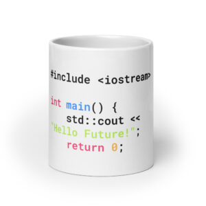 C Programmer Mug White Glossy Mug MW1C C Programmer Mug White Glossy Mug MW1C