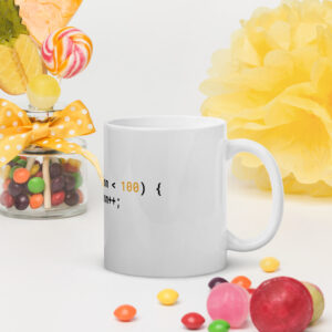JS Programmer Mug White Glossy Mug MW1E JS Programmer Mug White Glossy Mug MW1E