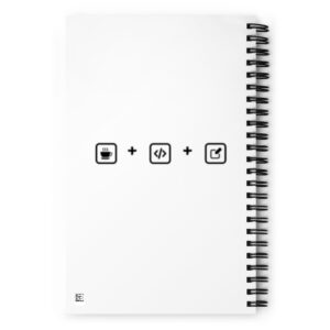 Programmers Notebooks Spiral notebook NB1G Programmers Notebooks Spiral notebook NB1G