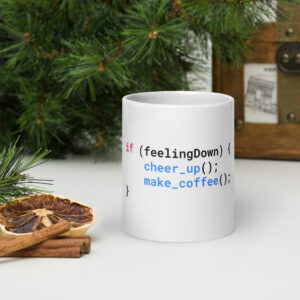 C Programmer Mug White Glossy Nerdy Mug MW1A