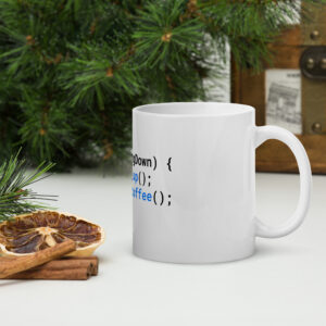 C Programmer Mug White Glossy Nerdy Mug MW1A
