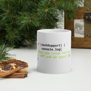 JS Programmer Mug Tech Support Mug MW1B