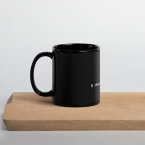 Linux Techy Mug Black Glossy Mug M1A Linux Techy Mug Black Glossy Mug M1A