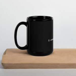Linux Techy Mug Black Glossy Mug M1A Linux Techy Mug Black Glossy Mug M1A
