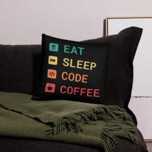 Programmer Black Techy Pillow TP1A Programmer Black Techy Pillow TP1A