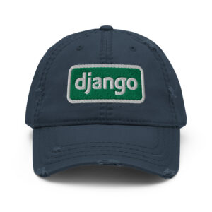 Distressed Django Developer Hat Distressed Django Developer Hat