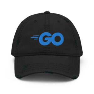 Distressed Go Programmer Hat