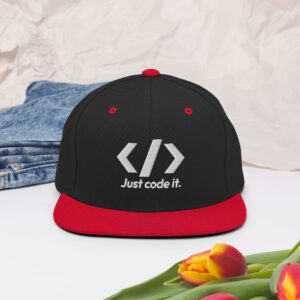 Just Code It Developer Snapback Hat