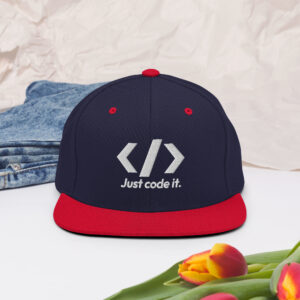 Just Code It Developer Snapback Hat