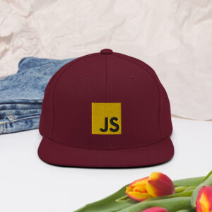 JavaScript Developer Snapback Hat JavaScript Developer Snapback Hat