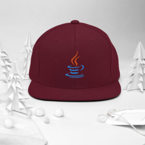 Java Programmer Snapback Hat Java Programmer Snapback Hat