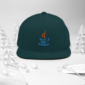 Java Programmer Snapback Hat Java Programmer Snapback Hat