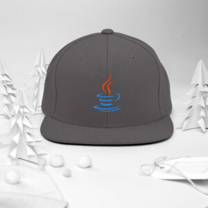 Java Programmer Snapback Hat Java Programmer Snapback Hat