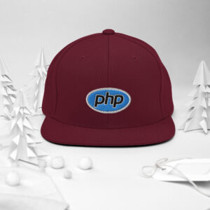 PHP Developer Snapback Hat PHP Developer Snapback Hat