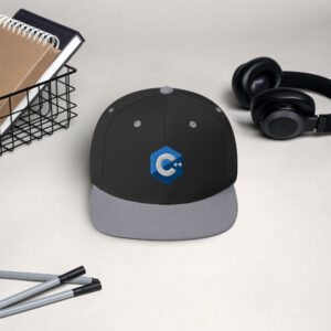 C++ Programmer Snapback Hat C++ Programmer Snapback Hat