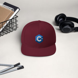 C++ Programmer Snapback Hat C++ Programmer Snapback Hat