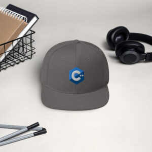 C++ Programmer Snapback Hat C++ Programmer Snapback Hat