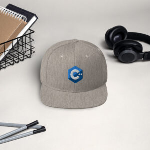 C++ Programmer Snapback Hat C++ Programmer Snapback Hat