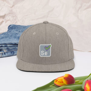 Selenium Snapback Hat Selenium Snapback Hat