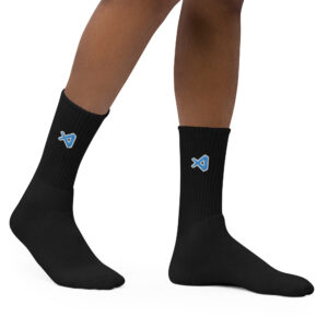 VS Code Embroidered Socks