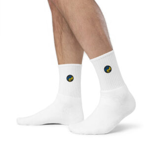 Python Programmer Embroidered Socks Python Programmer Embroidered Socks