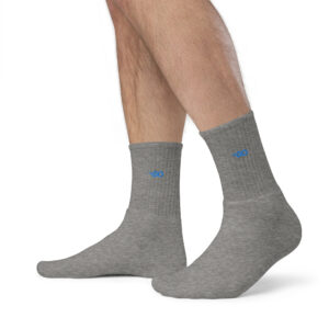 Go Programmer Embroidered Socks Go Programmer Embroidered Socks