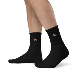 Github Embroidered Socks Github Embroidered Socks
