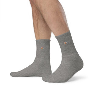 Github Embroidered Socks Github Embroidered Socks